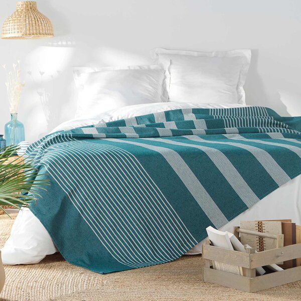 Κουβερτόριο Ημίδιπλο (180x220) L-C Adele Blue 1645000