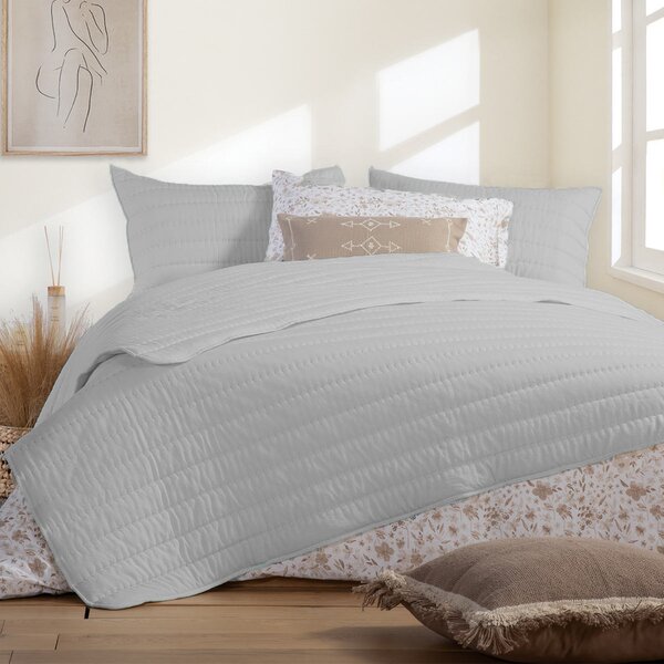 Κουβερλί Υπέρδιπλο (230x240) Nef-Nef Homeware Colorfull Grey