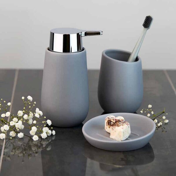Dispenser Μπάνιου 320ml Wenko Badi Grey 23648100