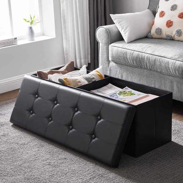 Ταμπουρέ Με Αποθηκευτικό Χώρο (110x38x38) Songmics LSF701V1