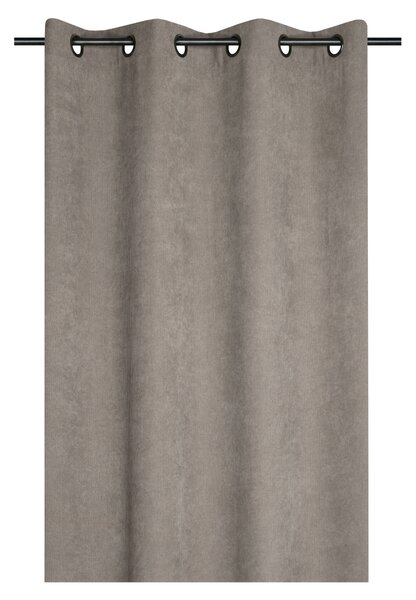 Κουρτίνα Βελουτέ (140x260) Με Τρουκς S-F Dandy Taupe R6D567003
