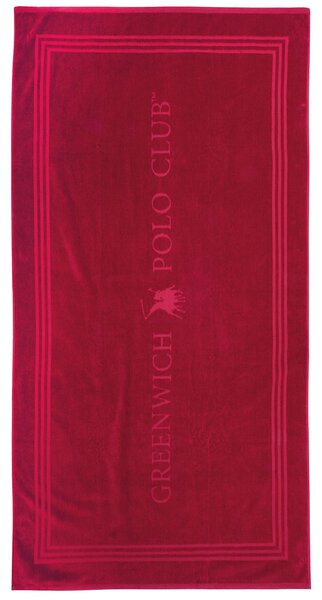 Πετσέτα Θαλάσσης (90x170) Greenwich Polo Club Beach 4066 Red