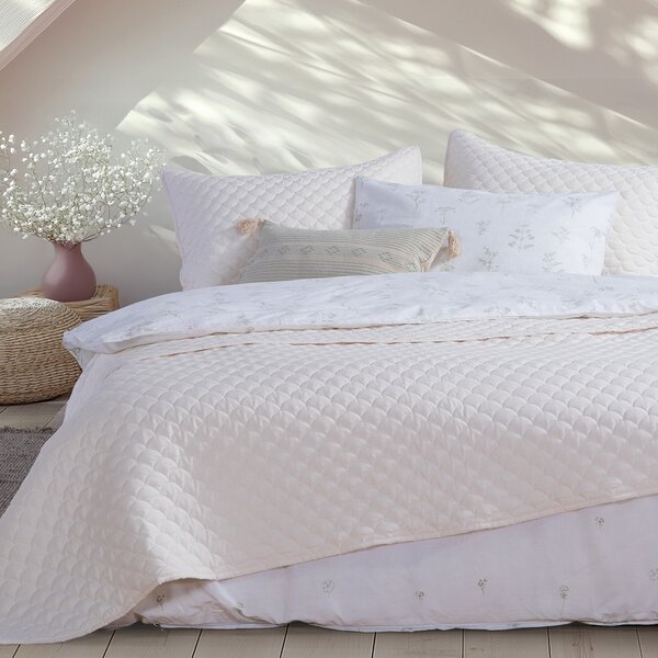 Κουβερλί Μονό (180x240) Nef-Nef Homeware Scofield Ecru