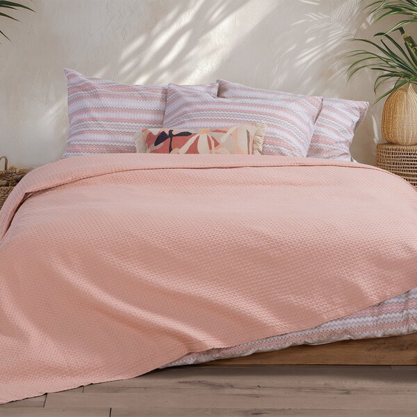 Κουβέρτα Πικέ Υπέρδιπλη (220x240) Nef-Nef Homeware Golf Rose