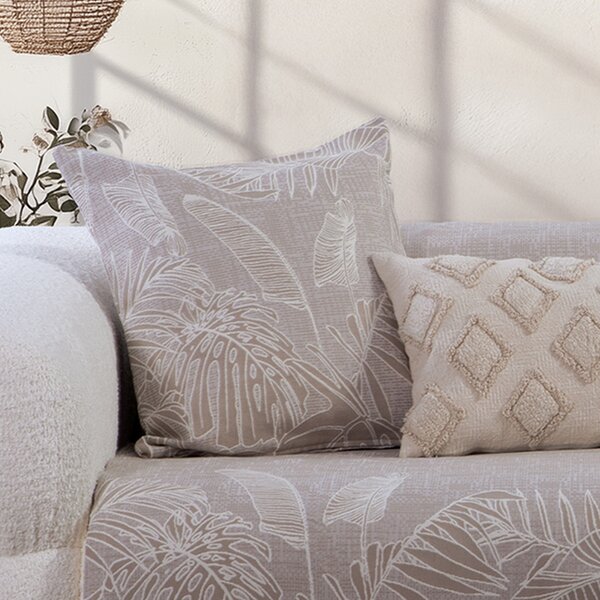Διακοσμητικό Μαξιλάρι (50x50) Nef-Nef Homeware Grow Beige