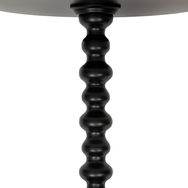 Βοηθητικό Τραπεζάκι (Φ38x50) A-S Alix Black 206005B