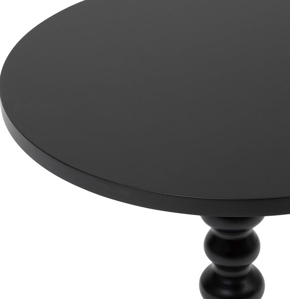 Βοηθητικό Τραπεζάκι (Φ38x50) A-S Alix Black 206005B