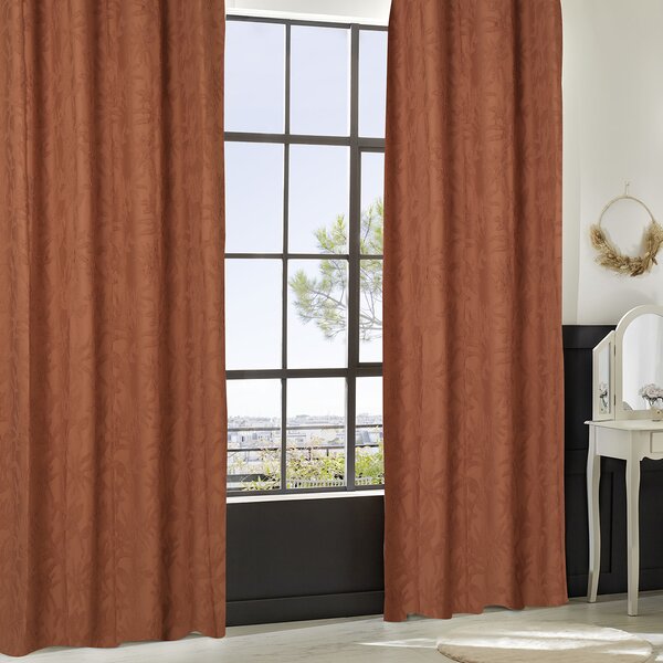 Κουρτίνα (135x260) Με Τρουκς A-S Willow Terracotta 209090B