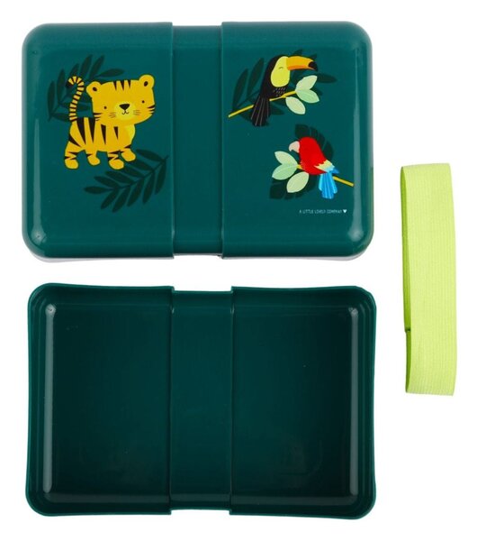 Φαγητοδοχείο 850ml (18x12x6) Α Little Lovely Company Jungle Tiger SBJTGR14