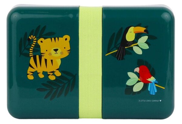 Φαγητοδοχείο 850ml (18x12x6) Α Little Lovely Company Jungle Tiger SBJTGR14