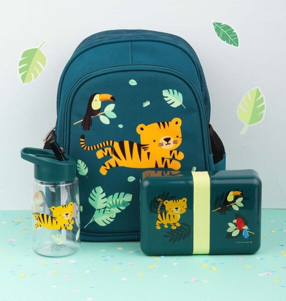 Φαγητοδοχείο 850ml (18x12x6) Α Little Lovely Company Jungle Tiger SBJTGR14