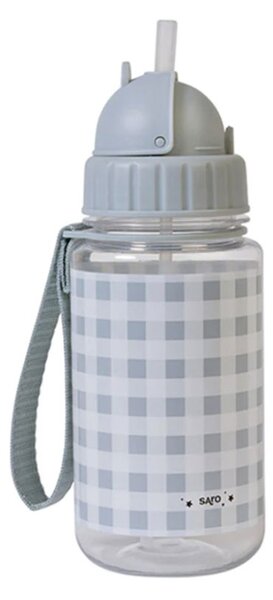 Παγούρι 450ml Με Καλαμάκι Saro Tritan Vichy 74005