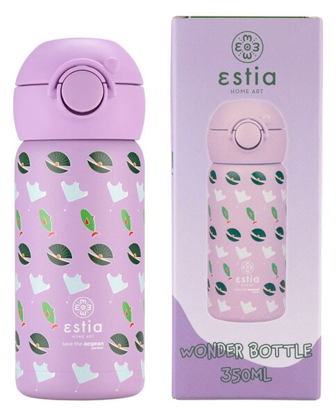 Παγούρι - Θερμός 350ml Με Καλαμάκι Estia Save The Aegean Ocean Buddies 01-23485