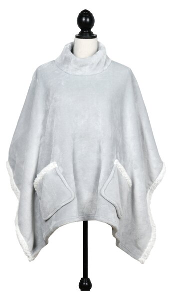 Πόντσο Fleece Γυναικείο S-F Sweety Perle P1D345003