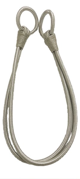 Δέστρα Κουρτίνας Grace Silver 630104