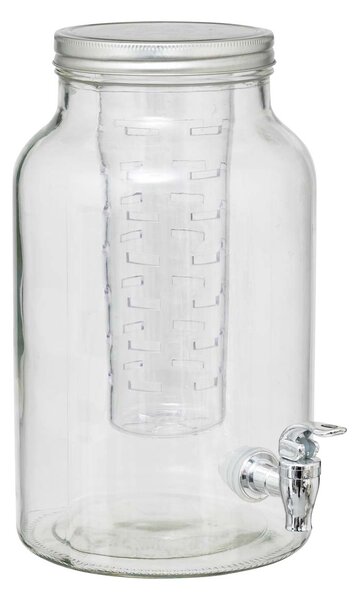 Βάζο Γυάλινο Με Βρυσάκι & Φίλτρο 5lt S-D Fuzy Drink 203418
