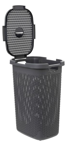 Καλάθι Απλύτων 60Lit (35.2x45x65.8) F-V Rattan Concrete 202408J