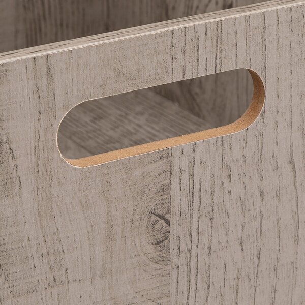 Κουτί Αποθήκευσης (31x31x15) F-V Wooden Grey 181267A