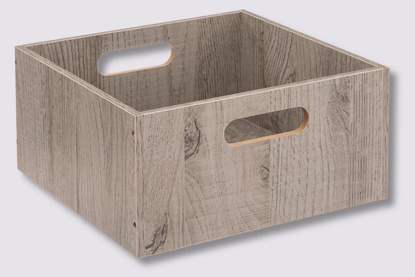 Κουτί Αποθήκευσης (31x31x15) F-V Wooden Grey 181267A