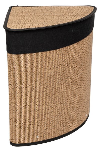 Καλάθι Απλύτων Γωνιακό 48Lit (35x35x50) F-V Basket Bamboo 206945