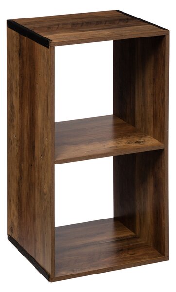Βιβλιοθήκη Δαπέδου 2 Θέσεων (34.5x32x68) F-V Mix N' Modul Brown 167861