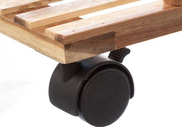 Τρόλεϊ/Ραφιέρα 4 Θέσεων (40x30x88) F-V Natureo Black 160850A