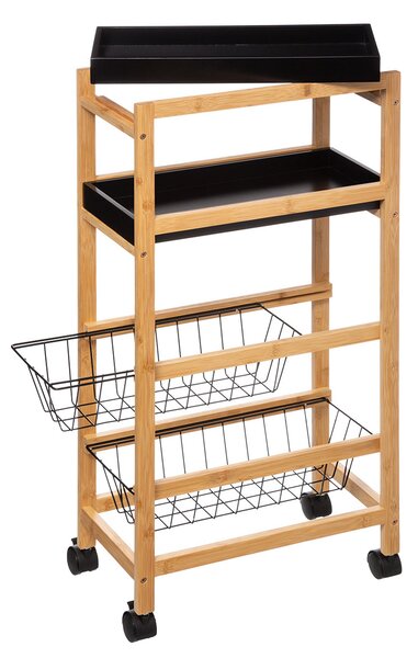 Τρόλεϊ/Ραφιέρα 4 Θέσεων (40x22x83) F-V Trolley 169201