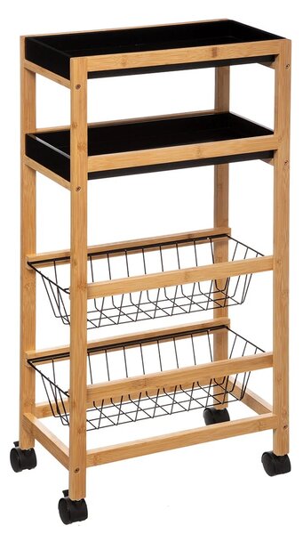 Τρόλεϊ/Ραφιέρα 4 Θέσεων (40x22x83) F-V Trolley 169201