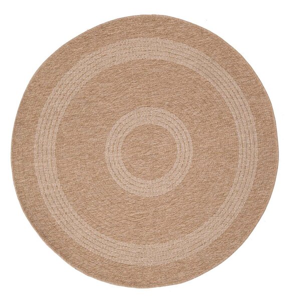 Στρογγυλό Χαλί Καλοκαιρινό (Φ160) Royal Carpet Avanos 8866 White