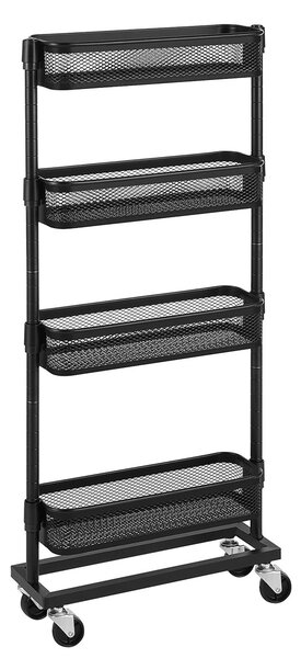 Τρόλεϊ/Ραφιέρα 4 Θέσεων (40.5x13.5x90.6) Songmics BSC065B01