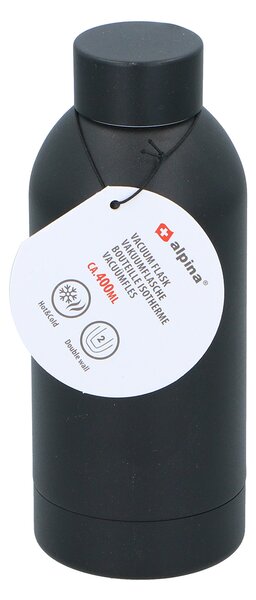 Μπουκάλι Θερμός 400ml Alpina 871125250673 Black