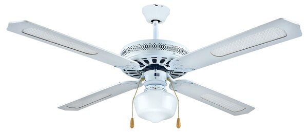 Ανεμιστήρας Οροφής Με Φως 132εκ. Eurolamp 147-29000 White