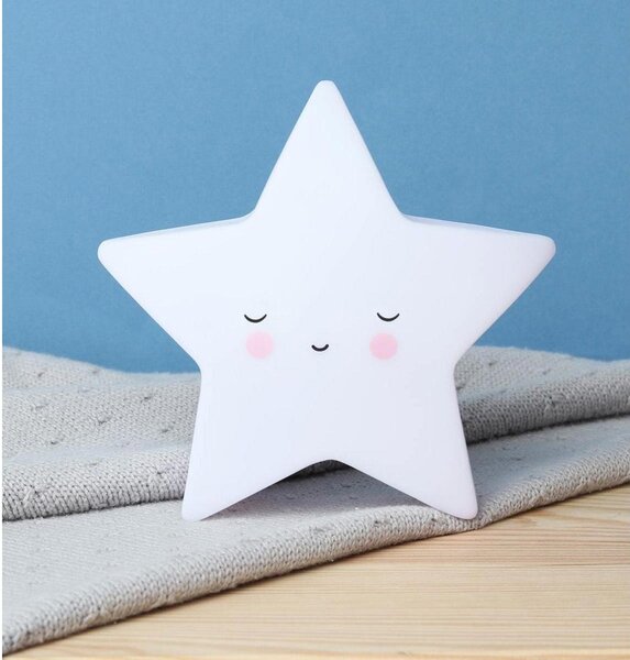 Παιδικό Φωτάκι Νυκτός Α Little Lovely Company Sleeping Star LLSSWH71