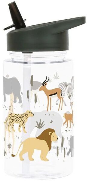 Παγούρι 450ml Με Καλαμάκι Α Little Lovely Company Savannah DBSAGR48