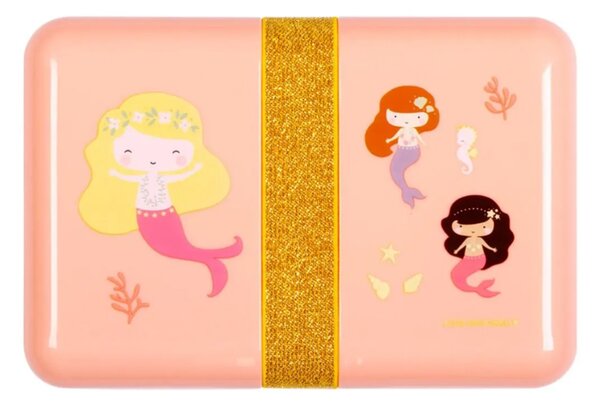Φαγητοδοχείο 850ml (18x12x6) Α Little Lovely Company Mermaids SBMEPI31