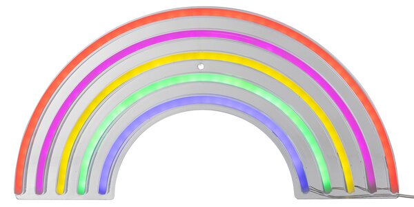 Διακοσμητικό Φωτιστικό Τοίχου LED Με USB A-S Rainbow 205959