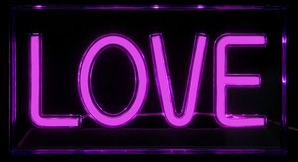 Διακοσμητικό Φωτιστικό LED Με USB A-S Love 205961