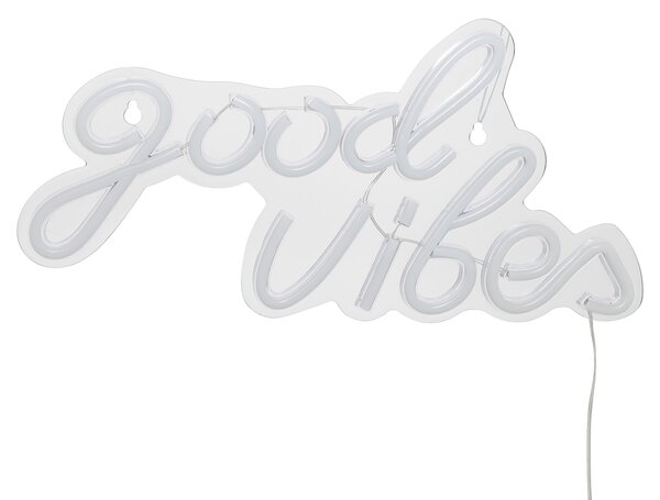Διακοσμητικό Φωτιστικό Τοίχου LED Με USB A-S Good Vibes 205960