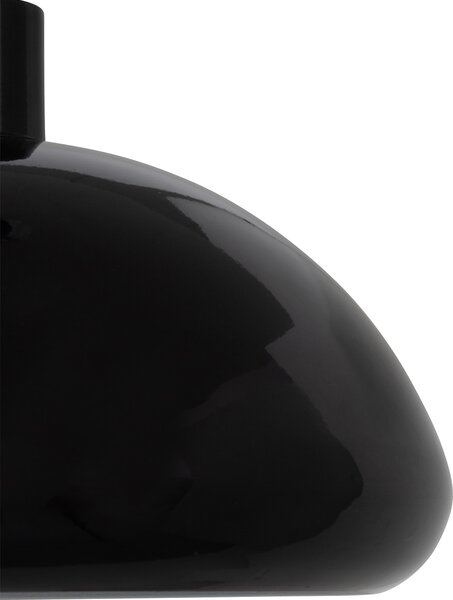 Φωτιστικό Οροφής Μονόφωτο A-S Savio Black 205965B