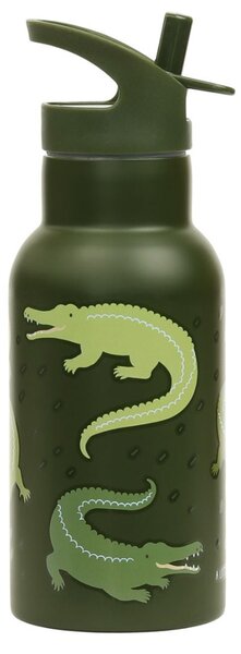Παγούρι - Θερμός 350ml Με Καλαμάκι Α Little Lovely Company Crocodiles DBSSCR68