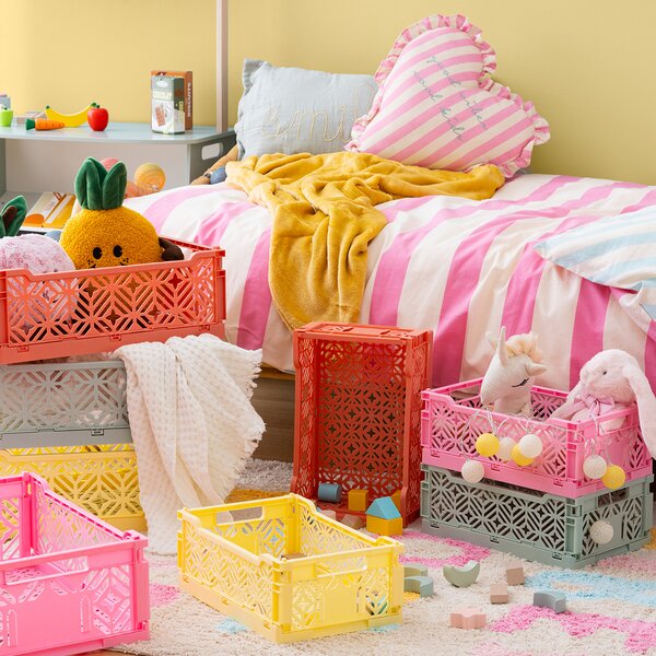 Κουτί Αποθήκευσης (31x20x11.5) A-S Crate Pink 205857B