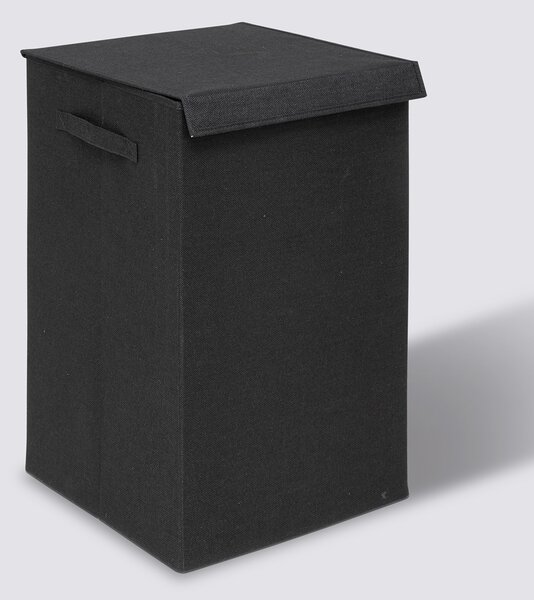 Καλάθι Απλύτων 2 Θέσεων 74Lit (37x36.5x60) F-V Colors Coal Black 206923J