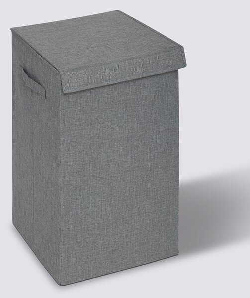 Καλάθι Απλύτων 2 Θέσεων 74Lit (37x36.5x60) F-V Colors Concrete Grey 206923H