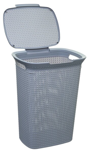 Καλάθι Απλύτων 57Lit (46.5x35x61.6) F-V Scandi Grey 164587