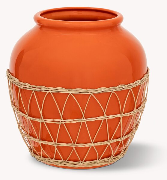 Διακοσμητικό Βάζο (Φ33x33.5) A-S Yucatan 206518 Orange