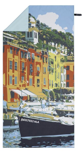 Πετσέτα Θαλάσσης Microfiber 2 Όψεων (80x160) Kentia Versus Resort 253 190gsm