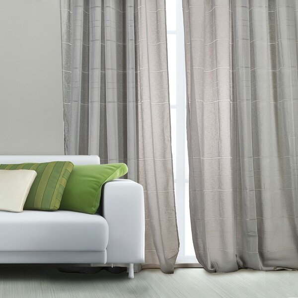 Κουρτίνα (270x280) Με Τρουκς Whitegg K0180-2 Beige