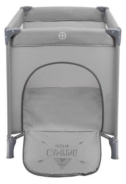 Παρκοκρέβατο 2 Θέσεων (0+ Μηνών/Έως 15kg) Kikka Boo So Gifted Plus Grey