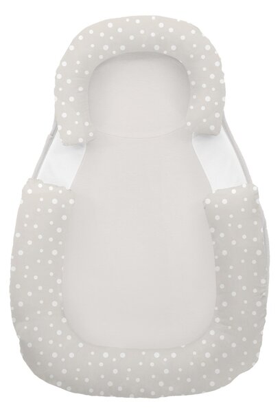 Μαξιλάρι Θέσης Ύπνου - Σφηνάκι (60x40x8) Kikka Boo Dots Beige