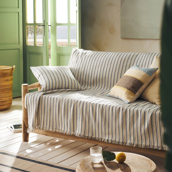 Ριχτάρι Tετραθέσιου Καναπέ (180x350) Gofis Home Clover Grey/Yellow 334/01